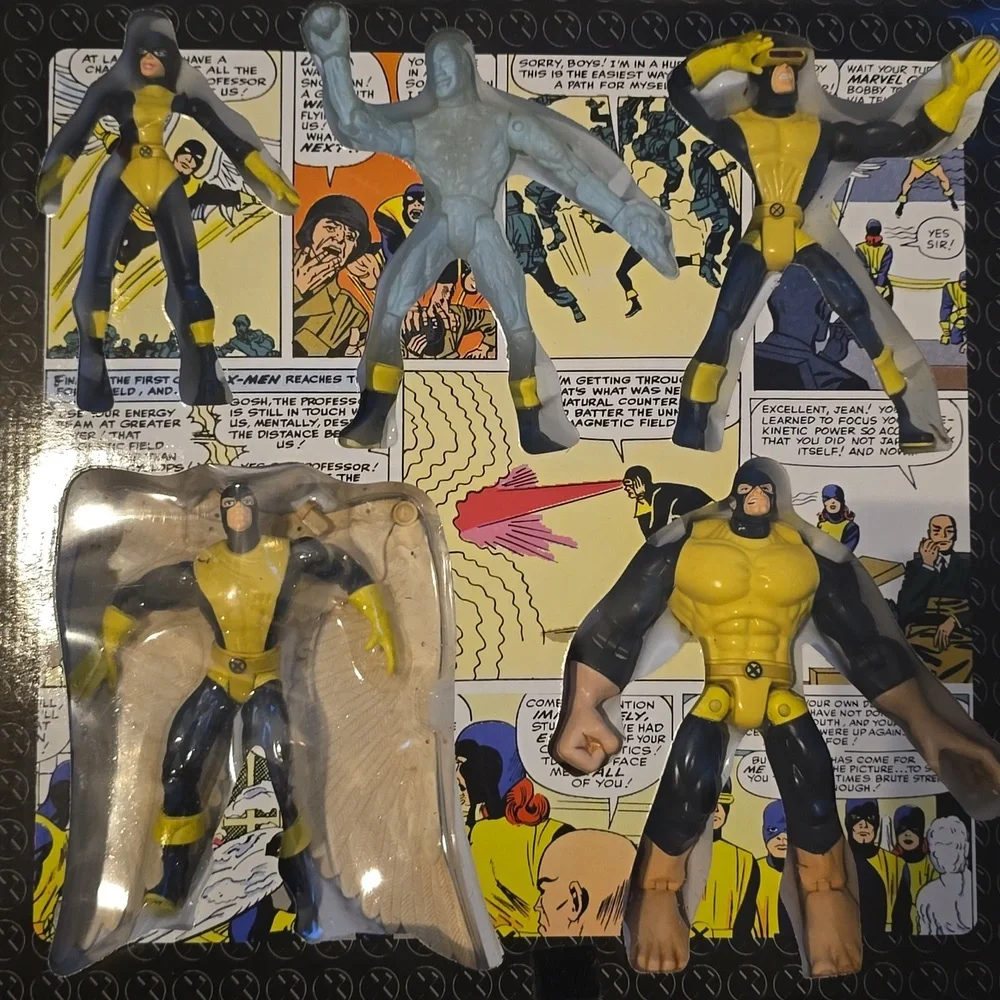 Marvel X-Men 1997 Collector's Edition Toy Biz Action Figure Set Of 5
